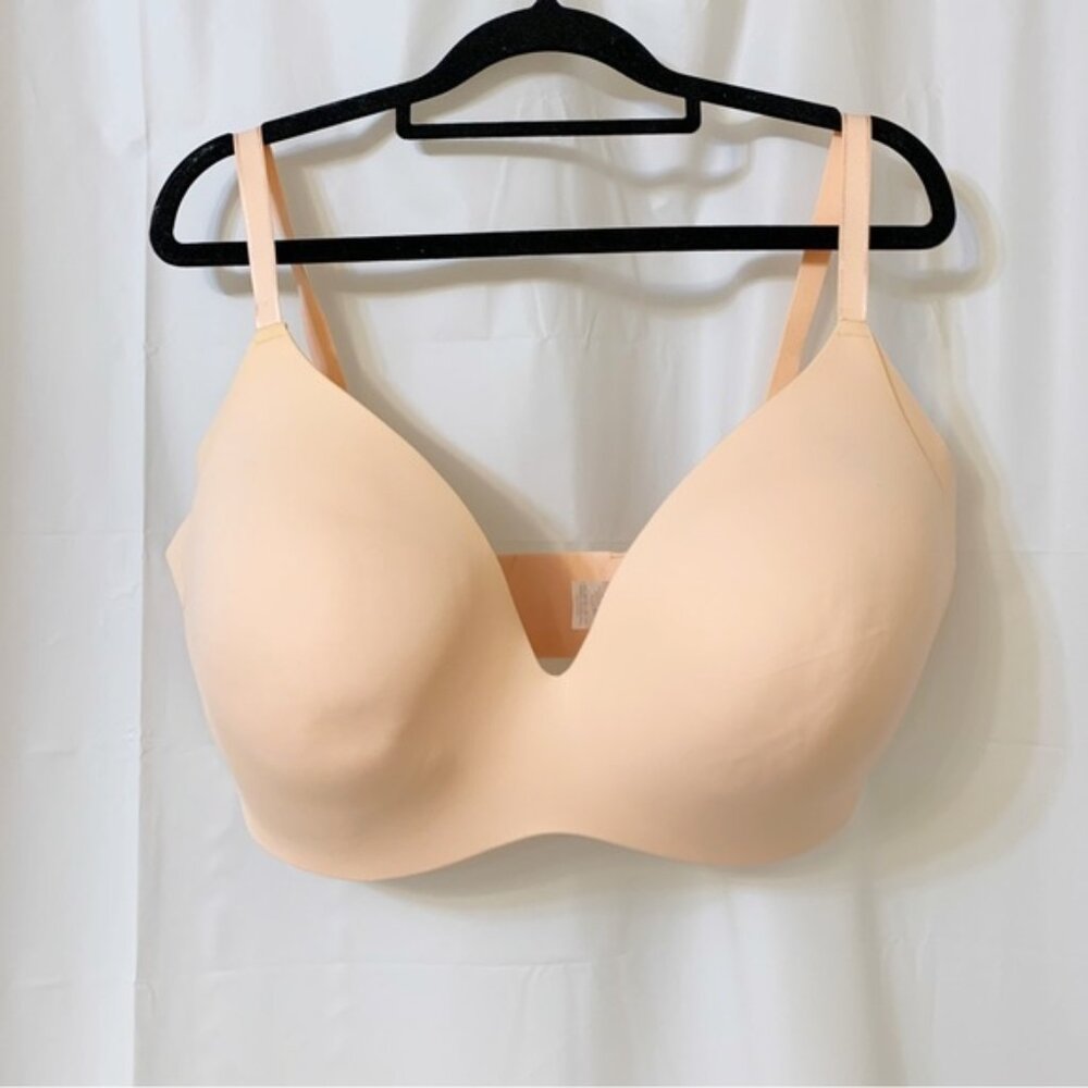 Knix Peach Wing Woman Contour Bra Size 8+ 40F, 42E/DDD/F